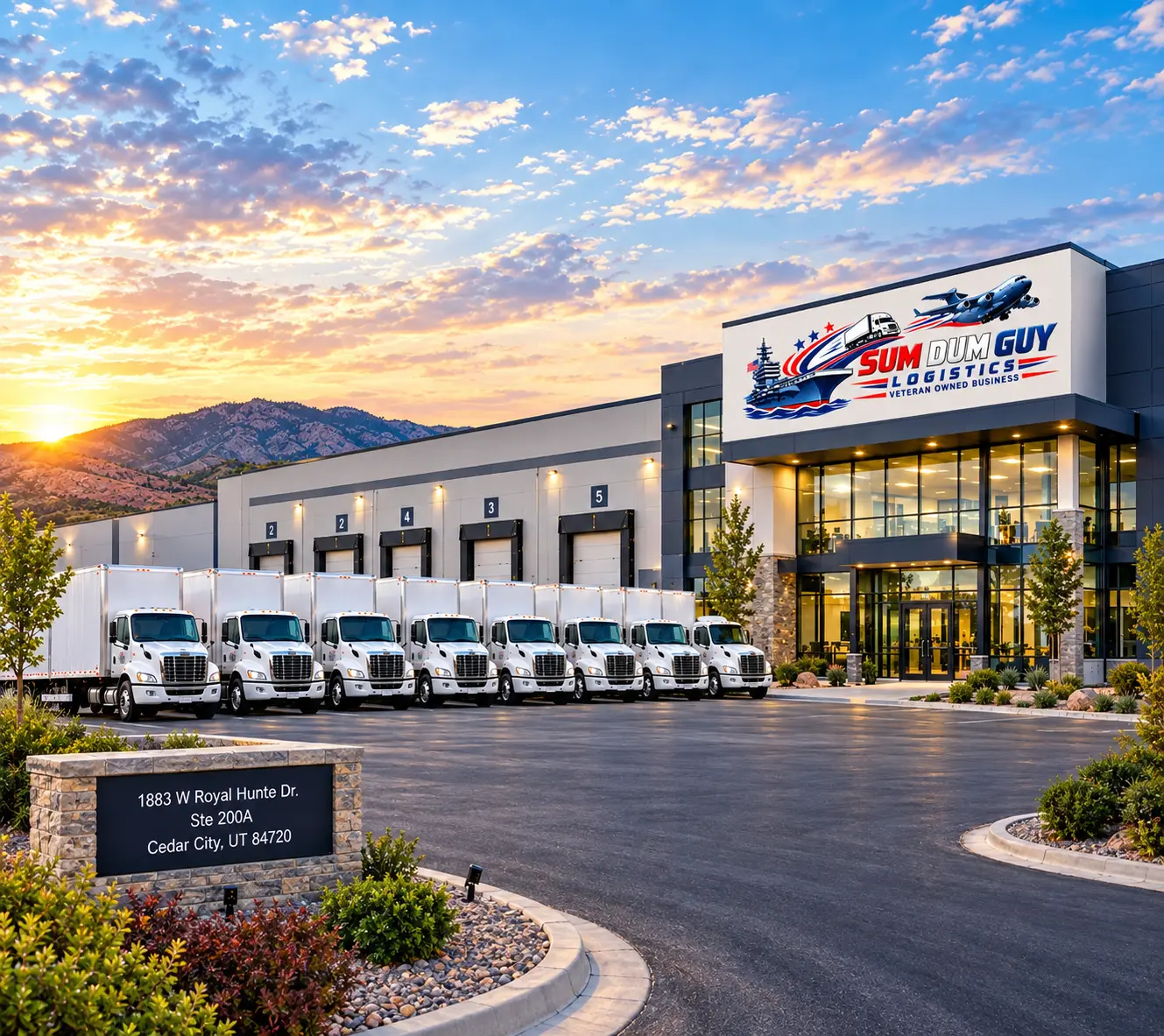 Professional Commercial Logistics Truck
